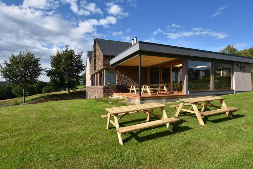 Les Loneux 27 Pers, Malmedy - Vue Incroyable - Wellness, Billard, Home Cinema Kültér fotó